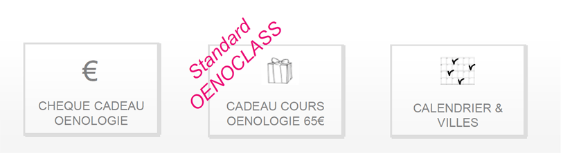 COURS OENOLOGIE STANDARD OENOCLASS