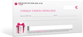 Ch�ques cadeau d�gustation vin
